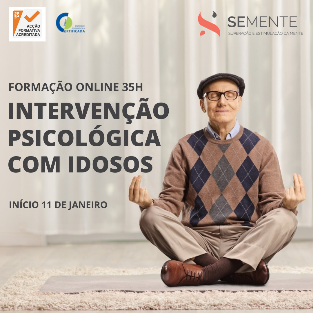 Formação Intervenção Psicológica em Idosos